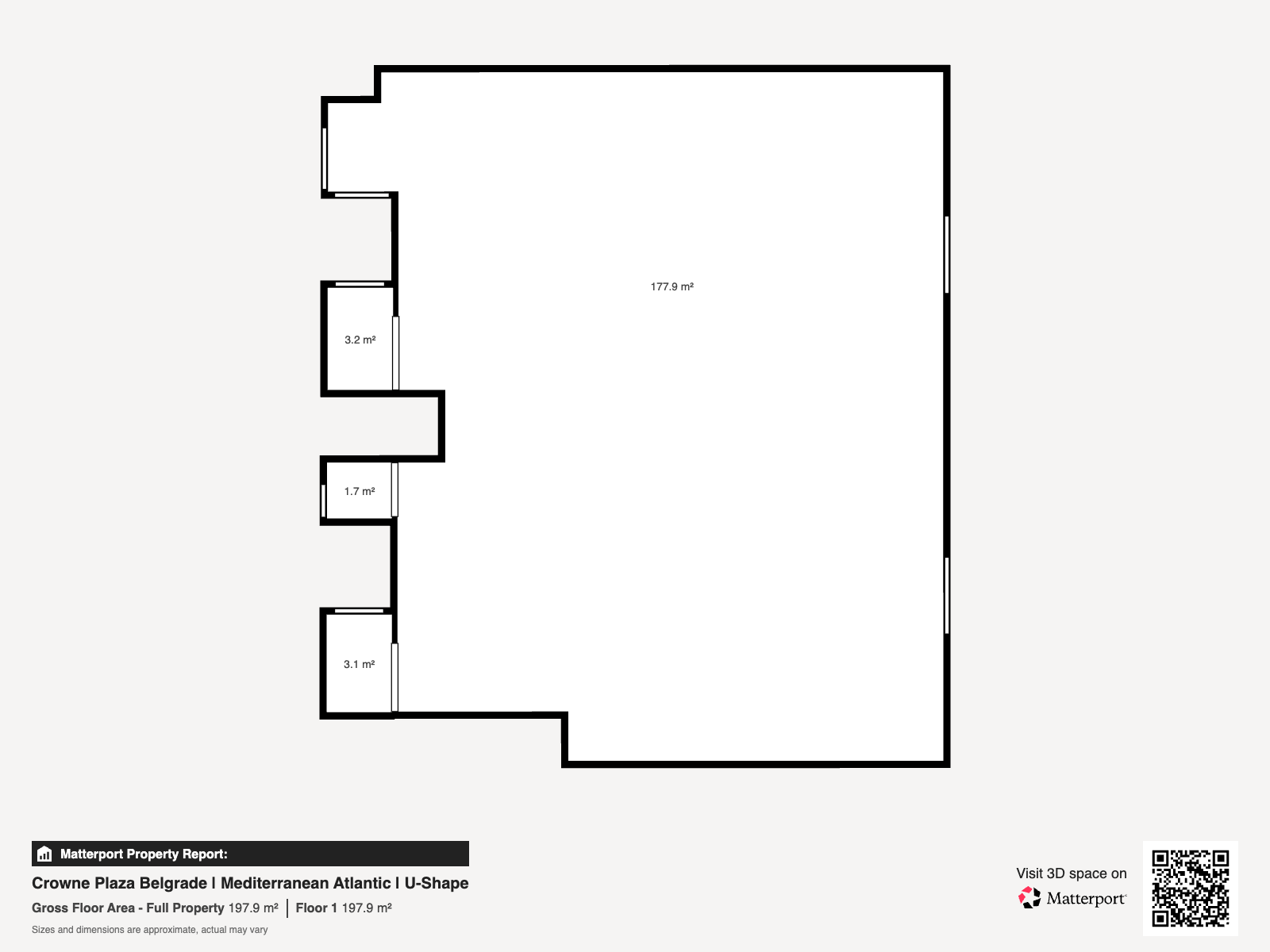 Floor Plan — Mediterranean Adriatic U-Shape